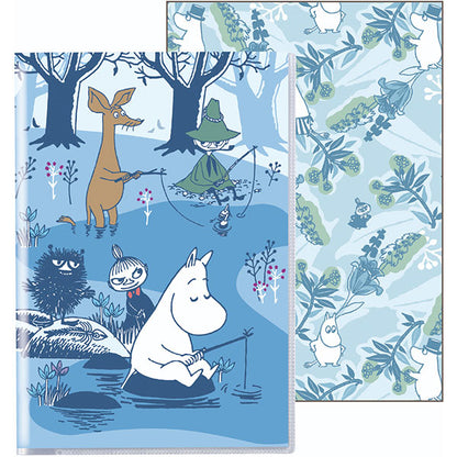 セキセイ MUMN-7382 MOOMIN×finn’ リバーシブルアルバム パックン 高透明 Lサイズ 40枚 さかな釣り