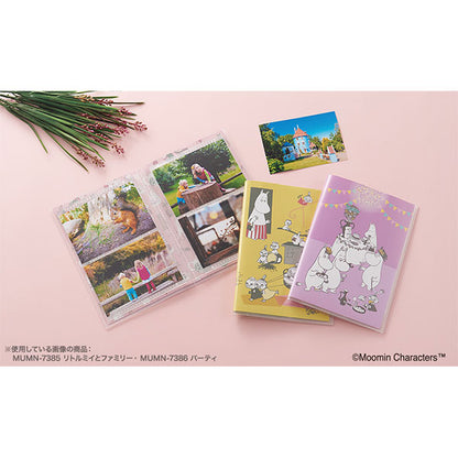 セキセイ MUMN-7384 MOOMIN×finn’ リバーシブルアルバム パックン 高透明 Lサイズ 40枚 ピクニック