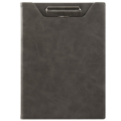 セキセイ BP-5734-62 ベルポスト クリップファイル 二つ折りタイプ グレー