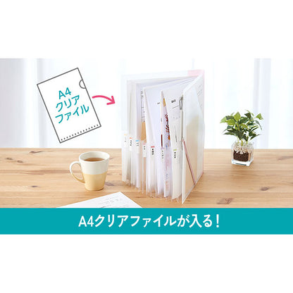 セキセイ SEL-2880-10 SEPAL らくわけファイル A4サイズ ブルー