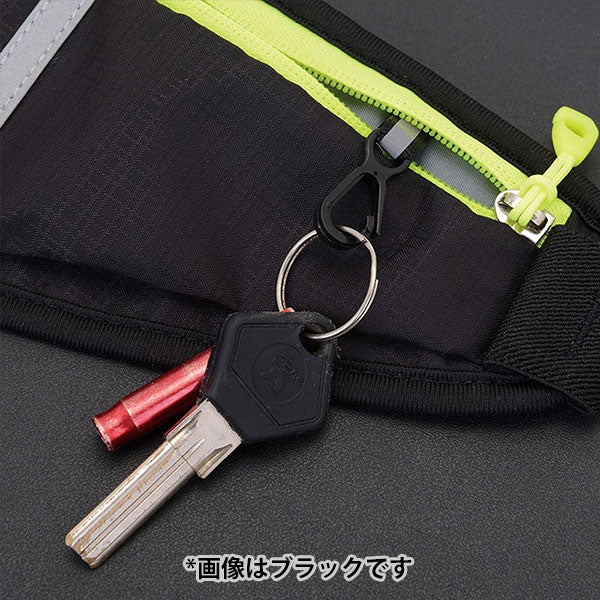 エツミ VV-82625 ランニングウエストポーチプラス グレー