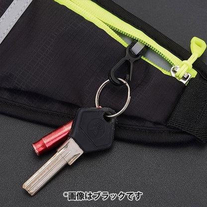 エツミ VV-82626 ランニングウエストポーチプラス パープル