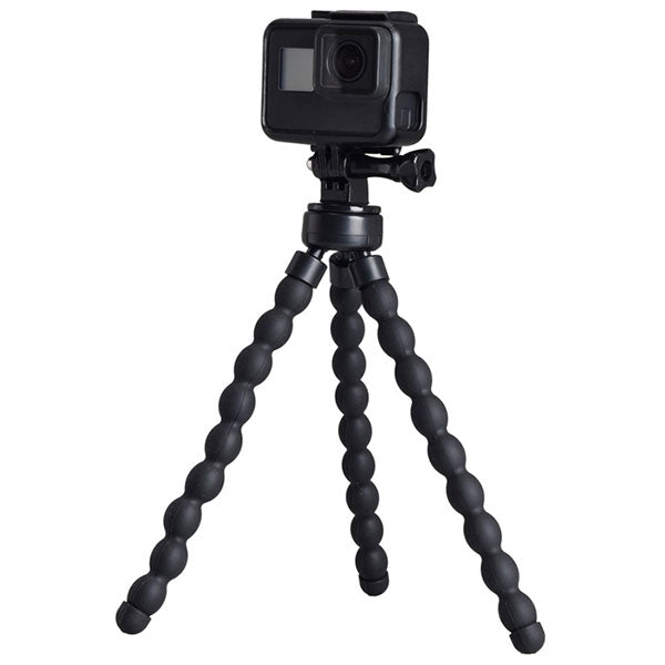 エツミ VE-2418 くねくね三脚 モンキーポッド MagSafe対応アダプター＆GoProアダプター付