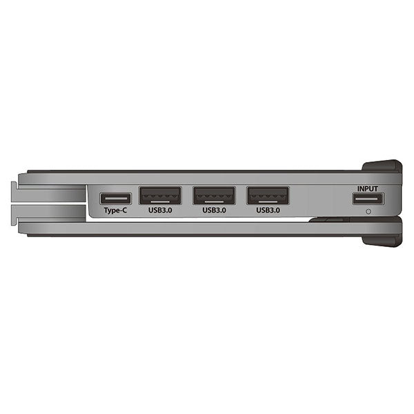 エツミ VE-2551 コンパクトスタンドH USBハブ付き