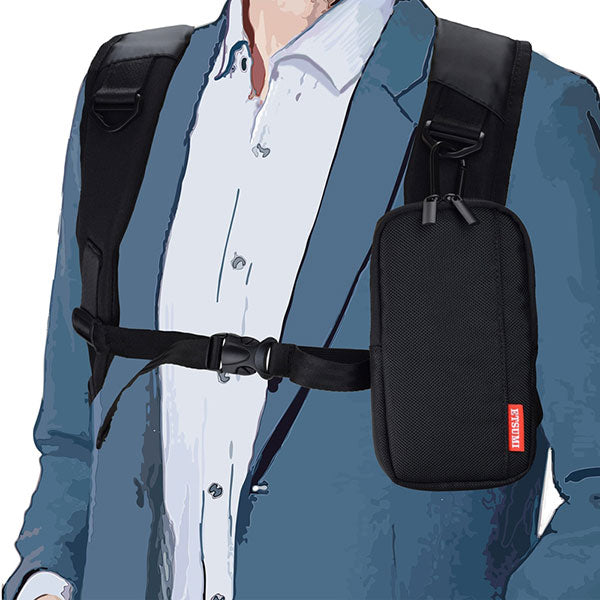 エツミ VE-3586 MONO ポーチ ブラック