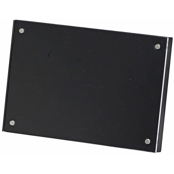 エツミ VE-5600 マグネットフォトフレーム ハガキ・L判・チェキサイズ対応 ブラック