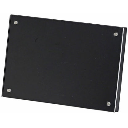 エツミ VE-5600 マグネットフォトフレーム ハガキ・L判・チェキサイズ対応 ブラック