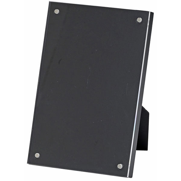 エツミ VE-5600 マグネットフォトフレーム ハガキ・L判・チェキサイズ対応 ブラック