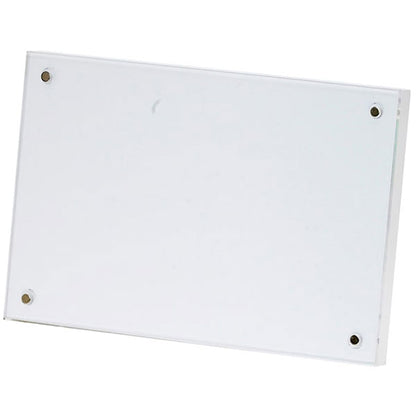 エツミ VE-5601 マグネットフォトフレーム ハガキ・L判・チェキサイズ対応 ホワイト