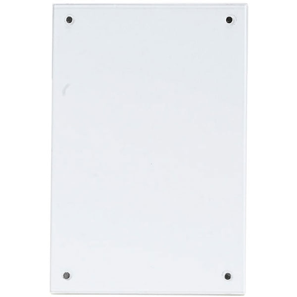 エツミ VE-5601 マグネットフォトフレーム ハガキ・L判・チェキサイズ対応 ホワイト