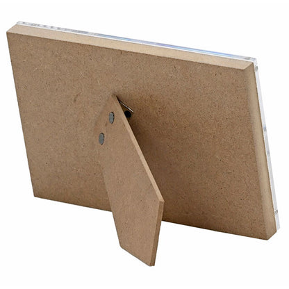 エツミ VE-5602 マグネットフォトフレーム ハガキ・L判・チェキサイズ対応 コルクブラウン