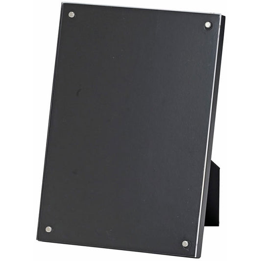 エツミ VE-5603 マグネットフォトフレーム 2L判・ハガキ・L判サイズ対応 ブラック