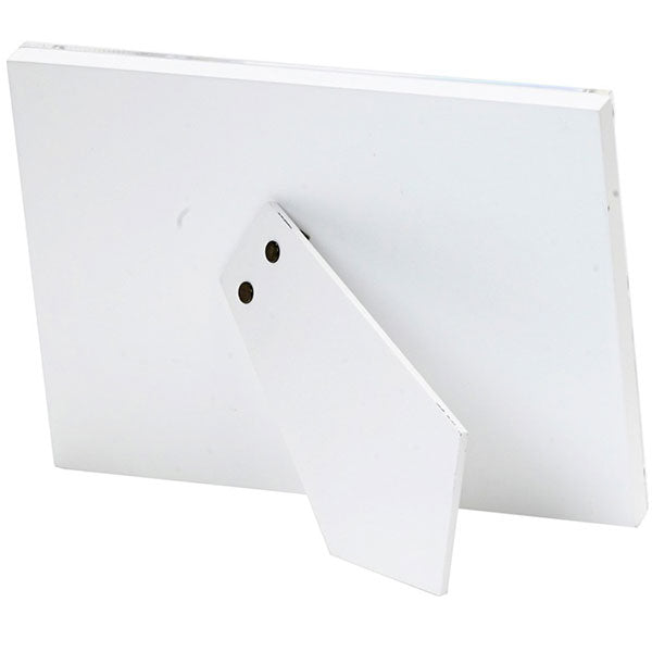 エツミ VE-5604 マグネットフォトフレーム 2L判・ハガキ・L判サイズ対応 ホワイト