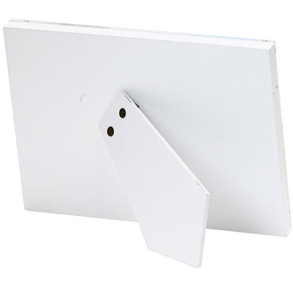 エツミ VE-5604 マグネットフォトフレーム 2L判・ハガキ・L判サイズ対応 ホワイト