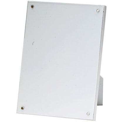 エツミ VE-5604 マグネットフォトフレーム 2L判・ハガキ・L判サイズ対応 ホワイト