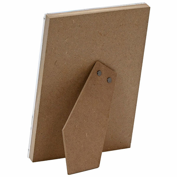 エツミ VE-5605 マグネットフォトフレーム 2L判・ハガキ・L判サイズ対応 コルクブラウン