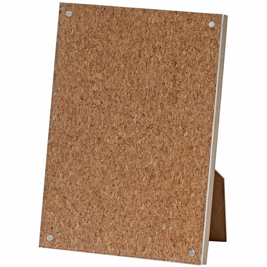 エツミ VE-5605 マグネットフォトフレーム 2L判・ハガキ・L判サイズ対応 コルクブラウン