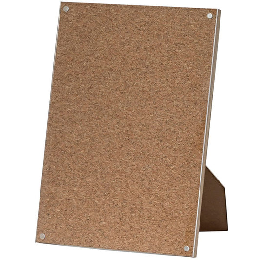エツミ VE-5608 マグネットフォトフレーム A4・B5サイズ対応 コルクブラウン