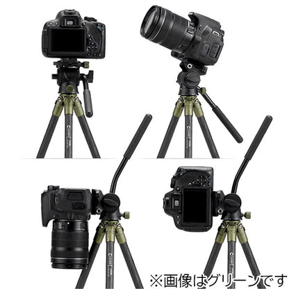 エツミ VCAYER-CH35S1GR カイヤービデオ三脚S1雲台付 グレー