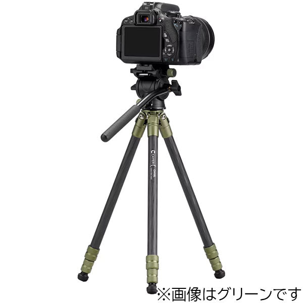 エツミ VCAYER-CH10LS1BK カイヤービデオ三脚S1雲台付 ブラック