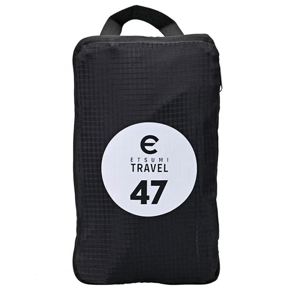 エツミ E-3607 折りたたみバッグ 47L ブラック