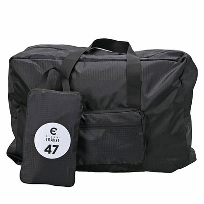 エツミ E-3607 折りたたみバッグ 47L ブラック