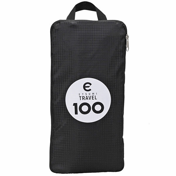 エツミ E-3608 折りたたみバッグ 100L ブラック