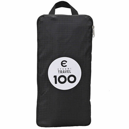 エツミ E-3608 折りたたみバッグ 100L ブラック