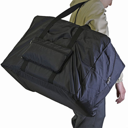 エツミ E-3608 折りたたみバッグ 100L ブラック