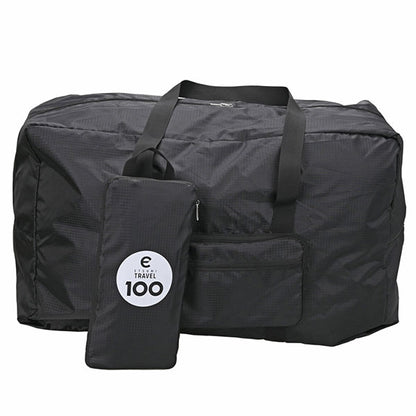 エツミ E-3608 折りたたみバッグ 100L ブラック