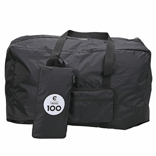 エツミ E-3608 折りたたみバッグ 100L ブラック