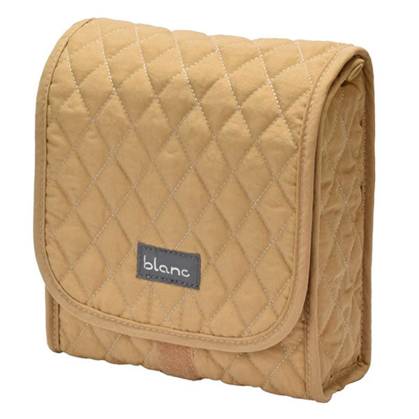 エツミ VE-3617 blanc マチ付キルティングケース M ベージュ