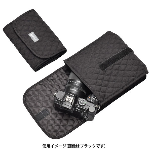 エツミ VE-3620 blanc マチ付キルティングケース L ベージュ