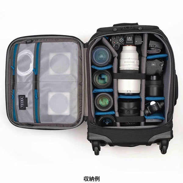 TENBA V637-790 テンバ アクシスV2 ローリング バックパック ブラック ※欠品：納期未定（2/13現在）