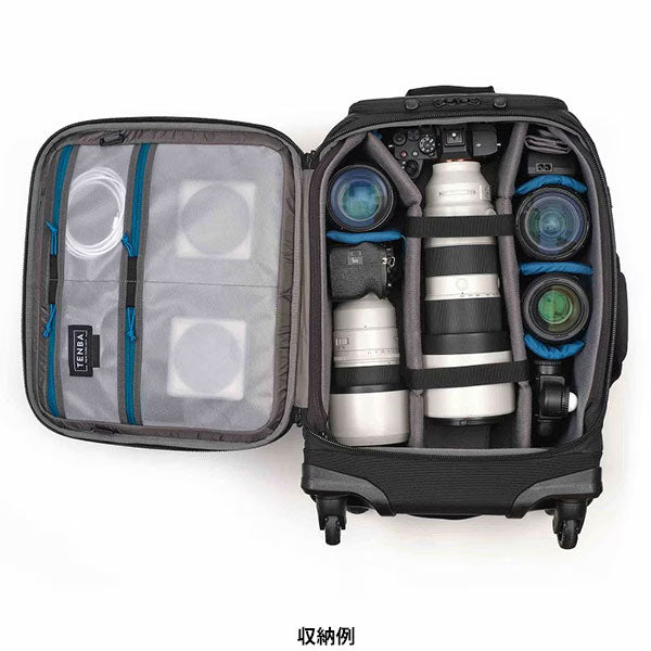 TENBA V637-790 テンバ アクシスV2 ローリング バックパック ブラック ※欠品：納期未定（2/13現在）