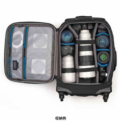 TENBA V637-790 テンバ アクシスV2 ローリング バックパック ブラック ※欠品：納期未定（2/13現在）