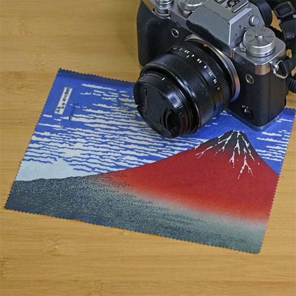 エツミ VE-5380 お土産クロス 浮世絵シリーズ 赤富士