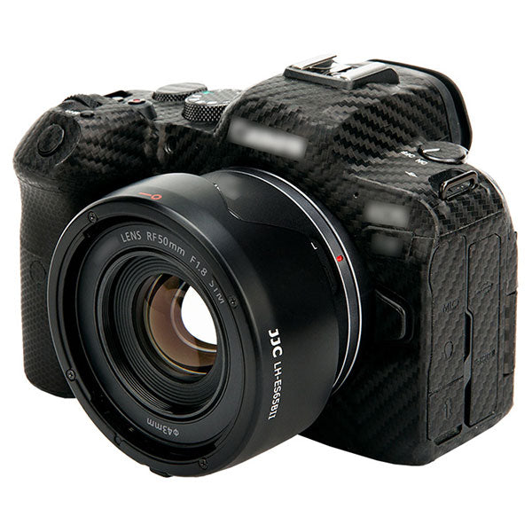 エツミ VJJC-LH-ES65B2 レンズフード Canon RF50mm/f1.8STM対応