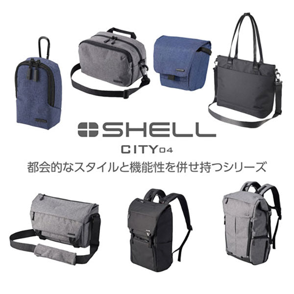 ハクバ SP-CT04-CPMGY プラスシェル シティ04 カメラポーチ M グレー