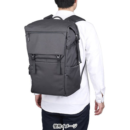 ハクバ SP-CT05RTBP26BK プラスシェル シティ ロールトップバックパック26 G05 ブラック ※欠品：7月上旬以降の発送（5/19現在）