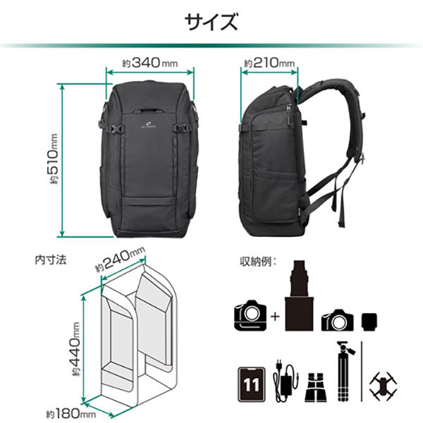 《12月13日発売予定》ハクバ SGWSR-LBP19 GW-STANDARD リッジ レンズバックパック19 【予約】