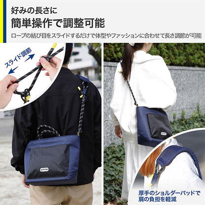 ハクバ ODRCSBLNV アウトドアプロダクツ ロープカメラショルダーバッグ L ネイビー