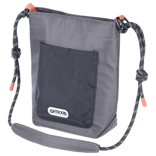 《12月5日発売予定》 ハクバ ODRCMSBLGY アウトドアプロダクツ ロープカメラミニショルダーバッグ L グレー 【送料無料】【予約】