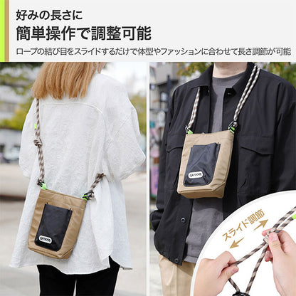 ハクバ ODRCMSBMKK アウトドアプロダクツ ロープカメラミニショルダーバッグ M カーキ