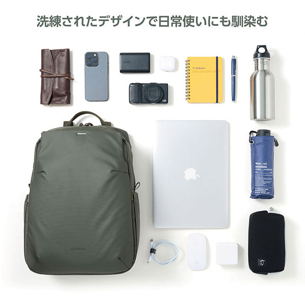 《2月27日発売予定》 ハクバ SP-STBP14OV プラスシェル ストリーム バックパック 14 オリーブ 【予約】