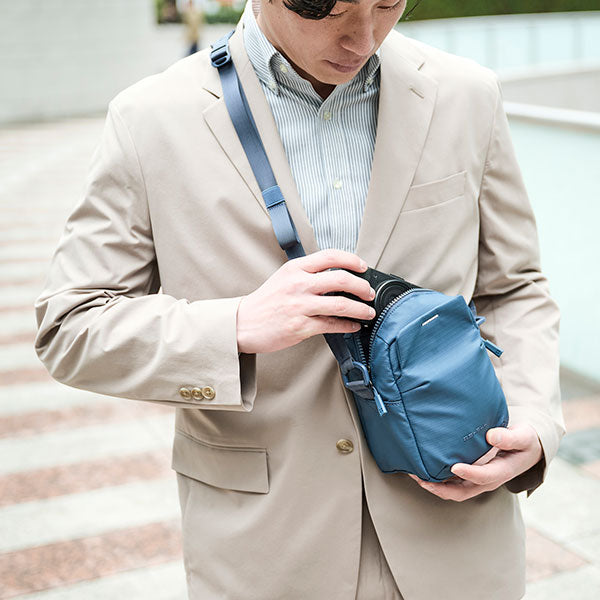 《2月27日発売予定》 ハクバ SP-STSPOR プラスシェル ストリーム ショルダーポーチ オレンジ 【予約】