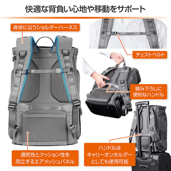 《5月15日発売予定》 ハクバ SGWSB-BP18GY GW-STANDARD ブロス バックパック18 グレー 【予約】