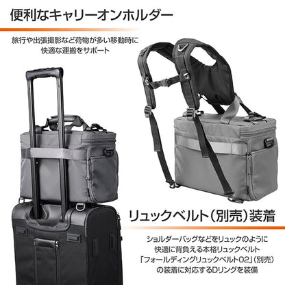 《5月29日発売予定》 ハクバ SGWSB-SB12GY GW-STANDARD ブロス ショルダーバッグ12 グレー 【予約】