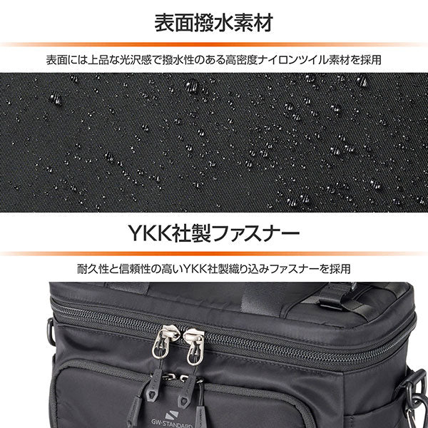 《5月29日発売予定》 ハクバ SGWSB-SB8BK GW-STANDARD ブロス ショルダーバッグ8 ブラック 【予約】