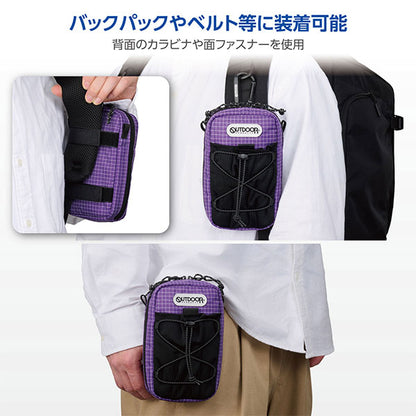 ハクバ ODPP07PU アウトドアプロダクツ スマートフォンポーチ07 パープル